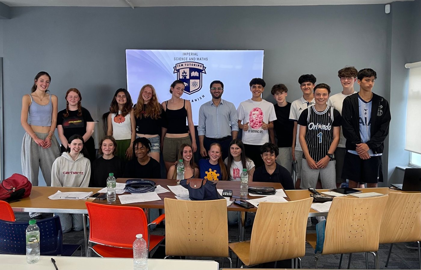 The ISM 2025 cohort with their tutor